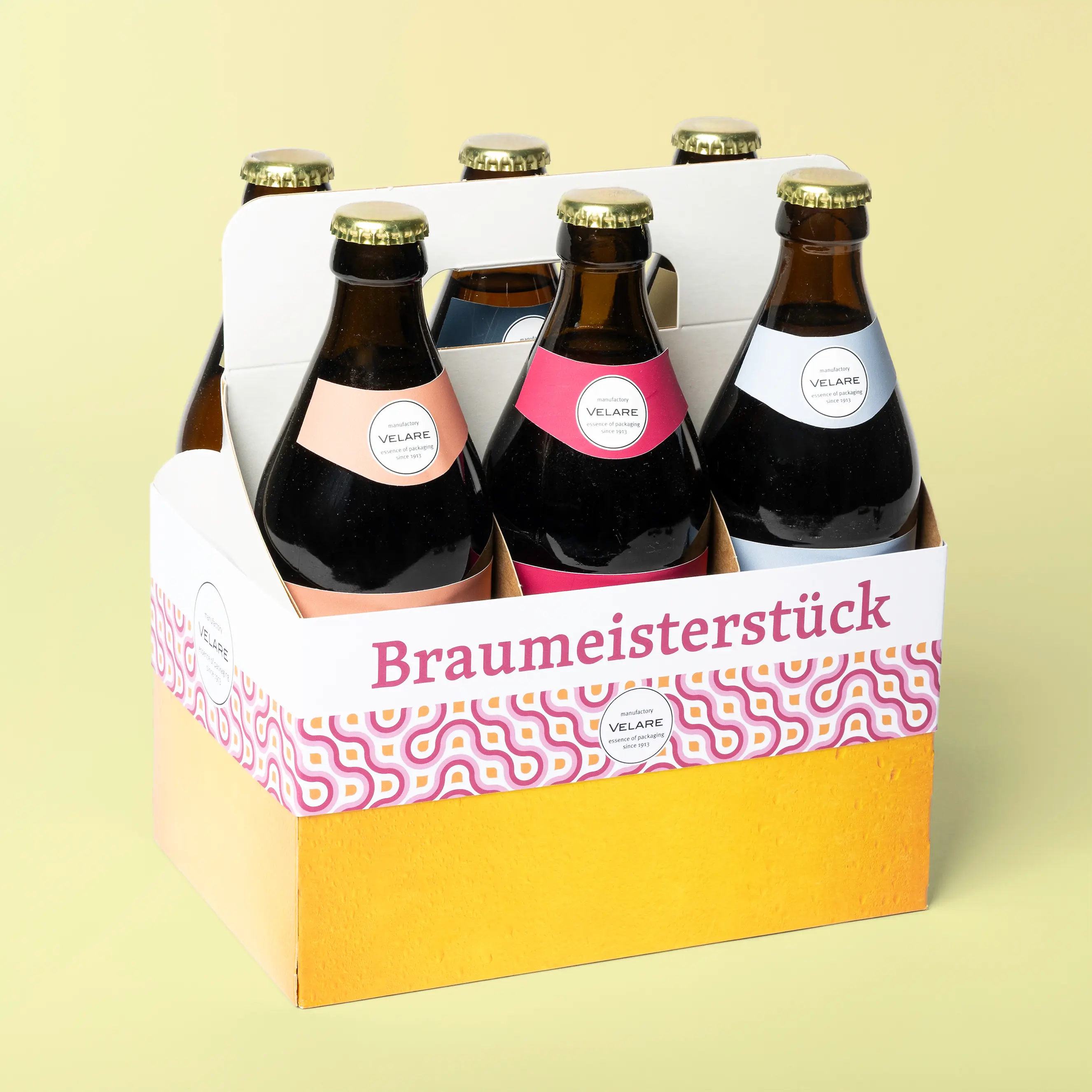 Banderole für 6er Bierträger EURO 0,5l